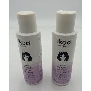Shampoo and Conditioner Duo ikoo Infusions Talk The Detox Professional 3.4 oz